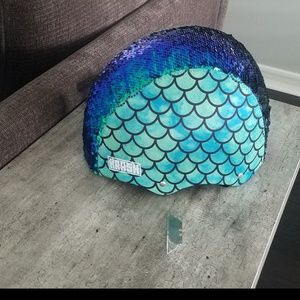 Girls Sequined "Mermaid" Bike Helmet - Like New!